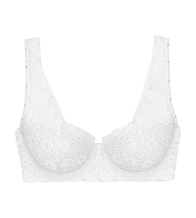 Dámska podprsenka Amourette WHP - WHITE - biela 0003 - TRIUMPH WHITE 70E