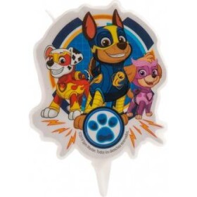 Sviečka na tortu paw patrol 7,5 cm Dekora