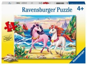 Ravensburger - Puzzle - Plážoví jednorožci