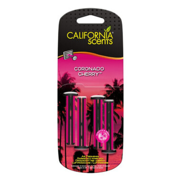 California Scents Vent Stick Coronado Cherry / Vôňa do auta / Višňa / až 14 dní (7638900852622)