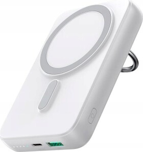 Joyroom Joyroom JR-W050 10000mAh 20W MagSafe z ringiem i podstawką Biely