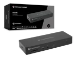 Conceptronic dokovacia stanica Thunderbolt 4 čierna / Dokovacia stanica / 2x Thunderbolt 4 / HDMI 8K / 96W PD / 2,5GbE (DONN30B)