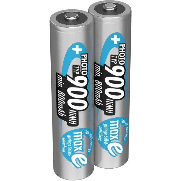 Ansmann Photo maxE HR03 mikrotužkový akumulátor typu AAA Ni-MH 900 mAh 1.2 V 2 ks; 5030512