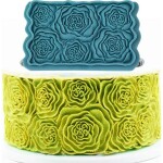 Silicone form for rose surfaces 17,5x10,5 cm - Cakesicq - Cakesicq