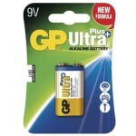 GP Ultra Plus alkalické batérie 9V 6LF22/1ks (1017511000)