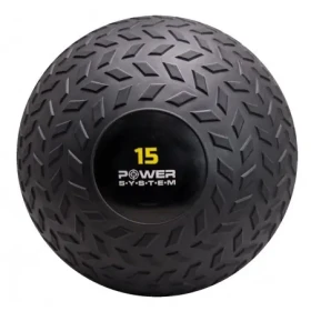 Posilňovacia Lopta Slam Ball čierna 15 kg (10385)
