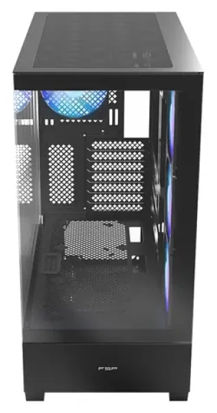 Fortron FSP M370-BA čierna / Skriňa / Midi Tower / ATX / 4× ARGB 120mm / GPU 400mm / bez zdroja (POC0000370)