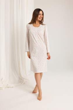 Košeľa Regina 015 long/r 2XL-4XL Z25/26 women Meruňka 3xl