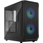 Fractal Design Focus 2 RGB Black Window čierna / ATX / 2x 140mm / 2x USB 3.0 / priehľadná bočnica / bez zdroja (FD-C-FOC2A-03)