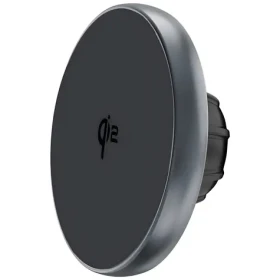 4smarts Screen Mount Qi2 šedá / Magnetický držiak na monitor / Bezdrôtové nabíjanie Qi2 15W / MagSafe / otočný 360° (541114)
