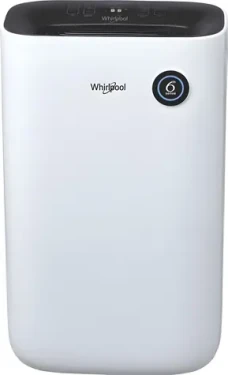 Whirlpool DE20W5252 / Odvlhčovač vzduchu / LCD displej / 44 dB / Otočné kolieska
