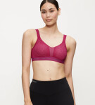 TRIACTION ENERGY LITE - Športová podprsenka Triumph s maximálnou podporou cerise 85B