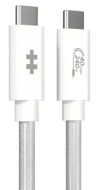 Targus HyperDrive USB4 Performance biela / USB kábel / USB4 (HD6500WHGL)