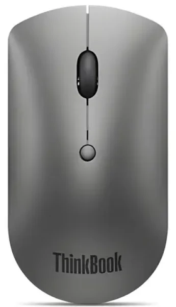 Lenovo ThinkBook Bluetooth Silent Mouse sivá / Myš / Bluetooth 5.0 / Optická / 2400 DPI (4Y50X88824)