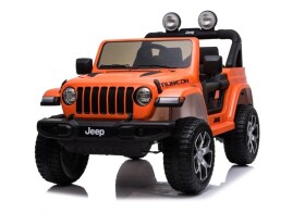 Mamido Elektrické autíčko Jeep Wrangler Rubicon 4x4 oranžové