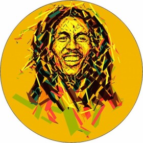 Jedlý papier Bob Marley animácia 19,5 cm - Pictu Hap - Pictu Hap