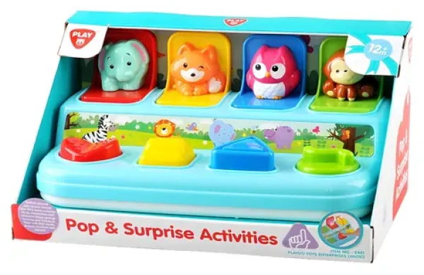 PLAYGO Vyskakovacie aktivity s prekvapením