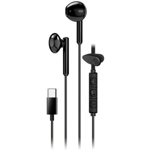 Genius slúchadlá HS-M366 čierna / s mikrofónom / USB-C / kábel 1.2 m (31710033400)
