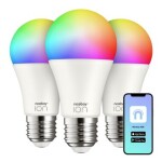 Niceboy ION SmartBulb RGB E27 12W 3ks / LED RGB / E27 / 12W / 1050 lm / 2700-6500K / Wi-Fi (SC-E27-12W-triple-pack)