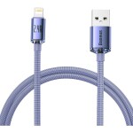 Baseus CAJY000005 Kábel USB-A (M) - Lightning (M) 1.2 m fialová (CAJY000005)