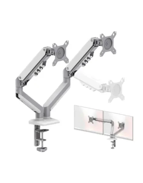 Mark Adler Flow 4.0 Rotačný držiak pre dvoch 15" - 32" monitory / VESA 75 x 75 100 x 100 (MA-FLOW 4.0)