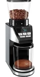 Melitta Calibra čierno-strieborná / Mlynček na kávu / integrovaná váha / 39 stupňov mletia / 160 W / zásobník 375 g (221561)