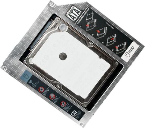 LogiLink na drugi disk do Notebooka 9.5mm SATA HDD/SSD (AD0017)