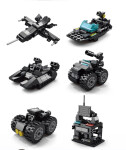 Mamido Mamido Stavebnica policajné vozidlo SWAT Tiger 6v1 371 dielov MT1132