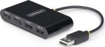 StarTech StarTech ST4200MINI2-USB-HUB huby i koncentratory USB 2.0 480 Mbit/s Čierny
