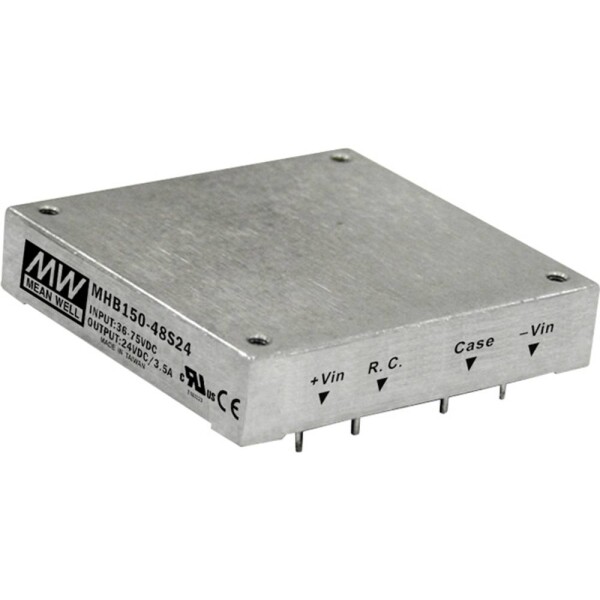 MEAN WELL MHB150-48S24 DC / DC menič napätia 150 W Počet výstupov: 1 x; MHB150-48S24