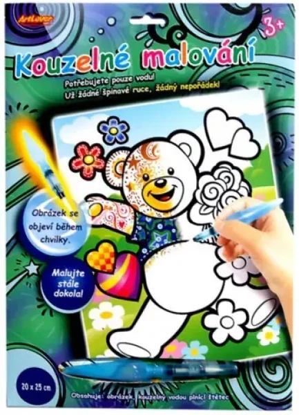 ARTLOVER Kúzelné maľovanie Veselý medvedík