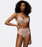 BMU ILLUSION CURVE - Tvarujúce maxi nohavičky pre prirodzene tvarovanú siluetu Triumph CHOCOLATE MOUSSE L