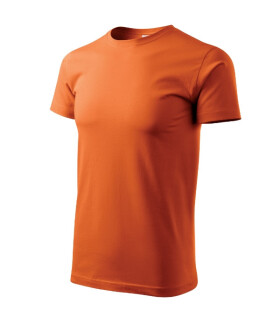 Základné pánske tričko oranžové 2XL