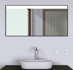 HOPA - Zrkadlo s LED osvetlením METUJE - Rozmer A - 120 cm, Rozmer B - 3.5 cm, Rozmer C - 60 cm ZRPITR6012