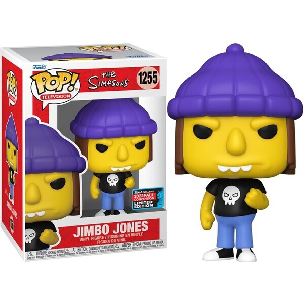 Funko POP! #1255 TV: The Simpsons - Jimbo Jones (Limited Edition)