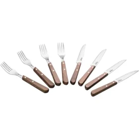 Lamart Walnut Steakový príbor 8ks / nerez (8590669191789)