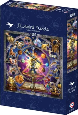 BlueBird Štvorcové puzzle Súhvezdie