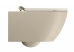 GSI - PURA závesná WC misa, Swirlflush, 36x55cm, creta dual-mat 881508
