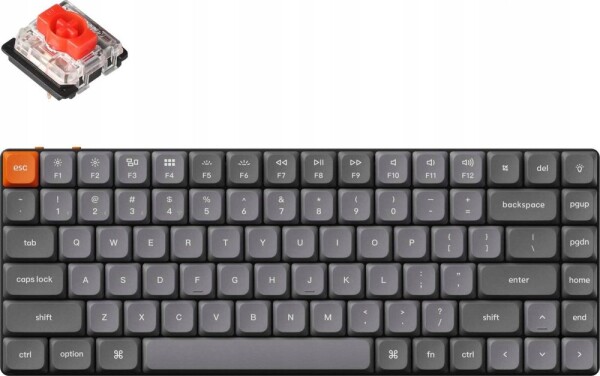 Keychron Keychron K3 MAX bevielė mechaninė 75% klaviatūra (K3M-H1)