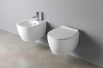 ISVEA - SENTIMENTI závesná WC misa, Rimless, 36x51cm, biela 10AR02012
