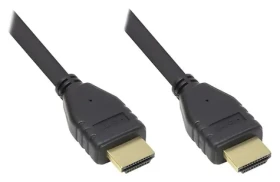Good Connections HDMI 2.0b kábel čierna / Prepojovací kábel / HDMI-HDMI / 4K UHD 60Hz / 0,5 m (GC-M0135)