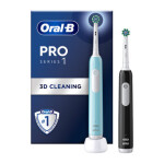 Oral-B Pro Series 1 Duo / Elektrická zubná kefka / oscilačné / 3 režimy / časovač / senzor tlaku (ORB1PRO)