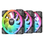 Thermaltake SWAFAN EX12 RGB sivá 3ks / Ventilátor / 120 mm / Hydraulic Bearing / 2000 RPM @ 32.5 dB / 57.11 CFM (CL-F143-PL12SW-A)