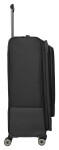 Veľký textilný kufor na kolieskach Travelite Crosslite XL Black