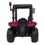 Mamido Detský elektrický traktor BLAST s prívesom 2x200W červený
