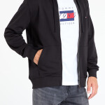 Mikina Tommy Hilfiger Essential Terry Zip Through Black M