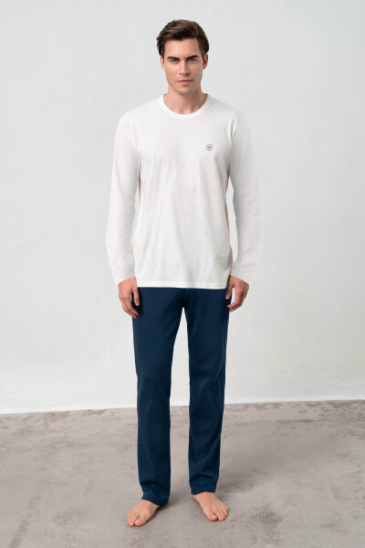 Vamp - Pyžamo s dlhým rukávom 21900 - Vamp white M