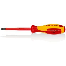 Knipex Knipex-Werk 98 25 02 VDE krížový skrutkovač PZ 2 Dĺžka drieku: 100 mm DIN EN 60900; 98 25 02