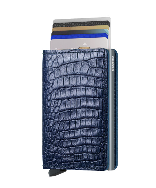 Pánska mini peňaženka Secrid Slimwallet Nile Blue