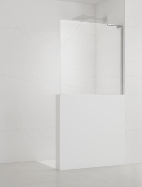 Sprchová zástena SAT walk-in 120 cm na zníženú priečku SATBWIS120ZAVP SATBWIS120ZAVP